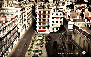 ORAN - PLACE DES VICTOIRES - 1953